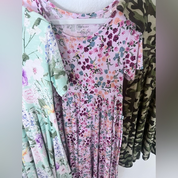 Posh Peanut Bundle 5-7t Patterned Dresses Collection 5 dresses - Picture 3 of 6